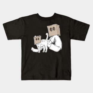 BB with cat Kids T-Shirt